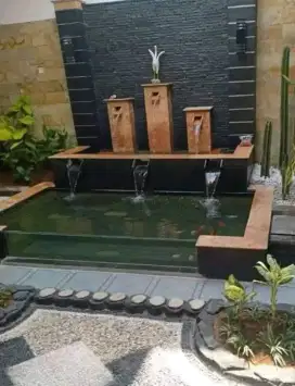 Kolam minimalis modern