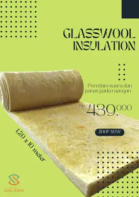 Glasswool Peredam Suara Makassar