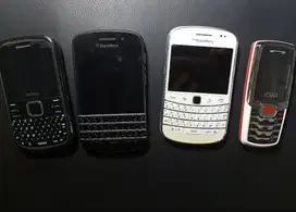 Handphone second untuk koleksiksi. BB, Huawei, Vitell