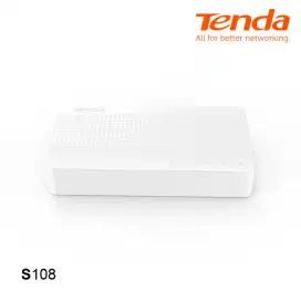 Switch Hub Tenda S108 8-Port 100Mbps Network LAN RJ45 Ethernet Desktop