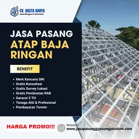 PROMO AWAL TAHUN!!! Borongan Pasang Galvalum Murah Surabaya