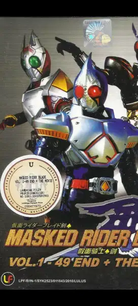 Dvd kamen rider / masked rider