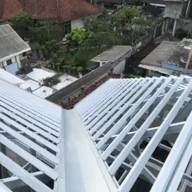 Rangka atap baja ringan terpasang murah kualitas terjamin SNI