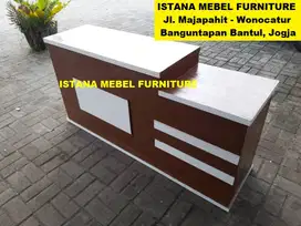 Meja Kasir Kios Toko Minimalis Loundry Laundry Londry Laundri Kayu #BS