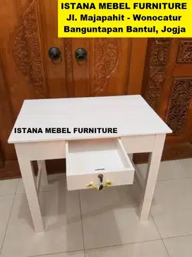 Meja Laci Kerja Kantor Kasir Komputer Tulis Belajar Kost Kos Kayu #BS