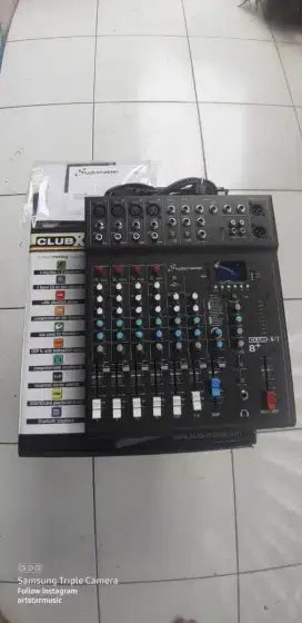 Studiomaster Club XS 8+ 8 Channel Mixer