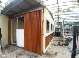 Folding gate rolling door