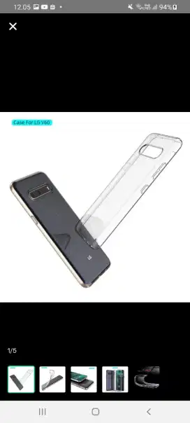 Silicon Case TPU For LG V60
