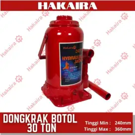 Dongkrak Botol 30 Ton Merah