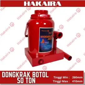 Dongkrak Botol 50 Ton Merah