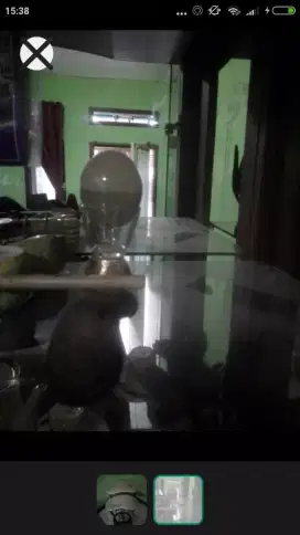 Meja marmer susun