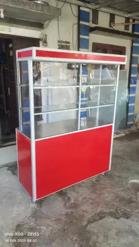 Promo Steling Kue, Lontong, gorengan DLL, 120*50*170 MURAH, COD