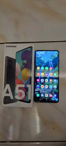 samsung A51 8/128 GB fullset dus Nomal 100% No Minus Normal