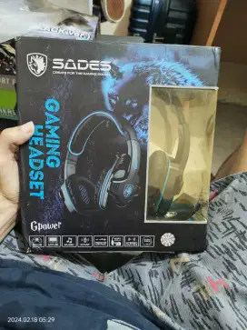 BU Headphone Gaming SADES SA-708 Bekas