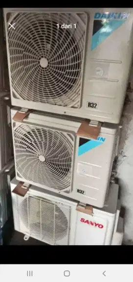 Terima AC bekas rusak dll