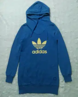 Long Hoodie Adidas trefoil original