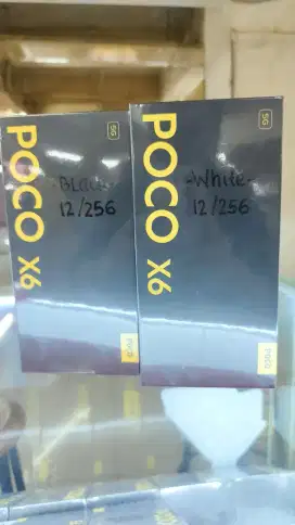 POCO XIAOMI X6 12/256 BARU