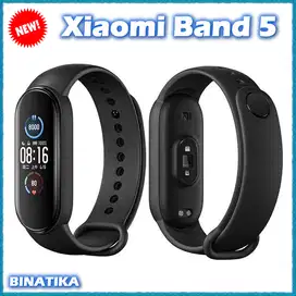 (Baru) Xiaomi Band 5 Smart Band Mi Band 5 Waterproof AMOLED Display