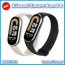 Baru - Xiaomi Smart Band 8 AMOLED Display Miband 8 Garansi Resmi