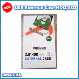 USB External HDD Case SSD Case SATA 2.5 External Storage - Binatika