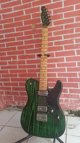 harley benton te-90flt green blast
