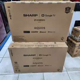 Led Tv sharp google Tv 32 inch Barang Baru Garansi Resmi Pabrik