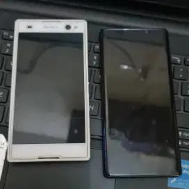 Di Jual Samsung Note 9 & Sony Xperia C3 Kondisi Minus (Satu Paket)