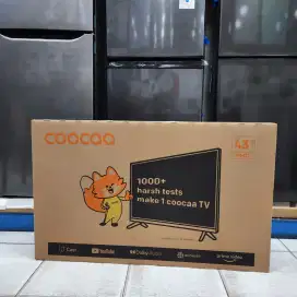 Led TV Coocaa Smart 43inch Barang Baru Garansi Resmi Pabrik ,COD