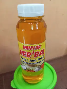 Minyak herbal jum 1000.