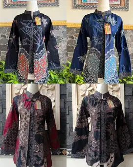 Atsan model outer batik klasik ready seragaman