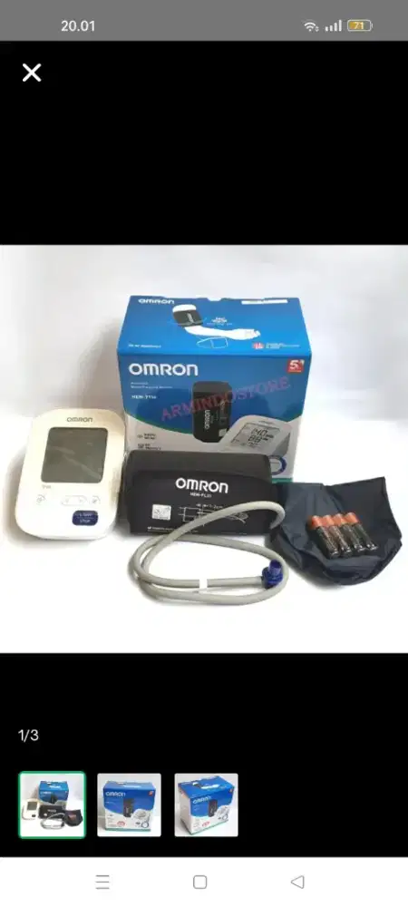 Tensi digital omron 7156