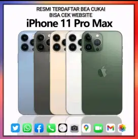iPhone 11 Promax Memory 256GB Midnight Green Fullset Like New