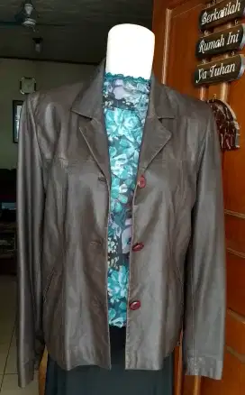 Jas jaket kulit asli Istanbul gian mori M