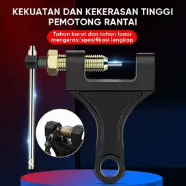 Alat Pemotong Rantai Motor Chain Breaker Kuat dan Keras Hitam Black