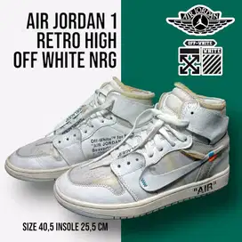 Sepatu Air Jordan 1 Retro High X Off White NRG