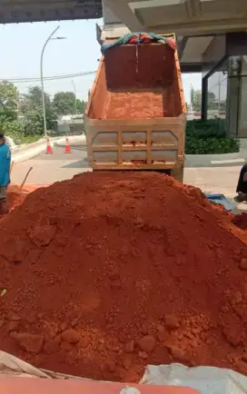 Jual tanah merah urugan, tanah merah murni