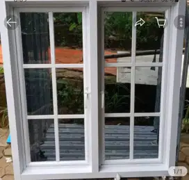 Kusen aluminium pintu jendela kaca harga murah awet anti rayap