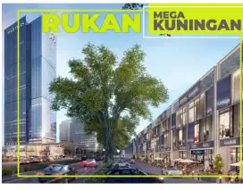 Disewakan Cepat Ruko Ready Brandnew Mega Kuningan Hadap Boulevard