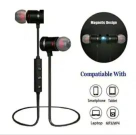 Earphone handset handsfree bluetooth wireless