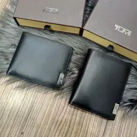 Dompet Tumi Leather Dompet Lipat Pria Kulit Asli