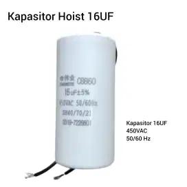 KAPASITOR 16UF Untuk Electric Hoist / Katrol Listrik