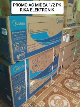 Hot Promo AC MIDEA 1/2 pk Baru Bergaransi Resmi