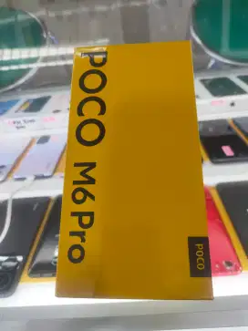 Poco M6 pro 8/256 baru segel garansi resmi bisa tt bisa kredit tanp DP