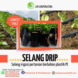 Harga Murah, Selang Drip untuk Irigasi Tetes Kualitas Terbaik