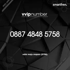 Nomor Cantik Smartfren ELITE Maju Mapan (5758) Bisa Request Nomor