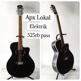 GITAR AKUSTIK ELEKTRIK APX, COLECLARK DAN CORT BULAT