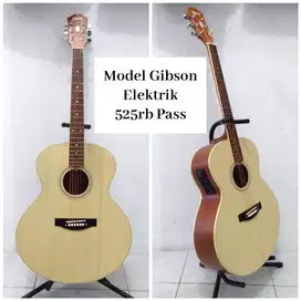 GITAR AKUSTIK ELEKTRIK GIBSON, CORT LANCIP DAN TAYLOR