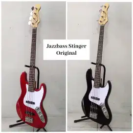 GITAR JAZZ BASS  ELEKTRIK  STINGER ORIGINAL