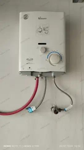 Water Heater Gas WASSER