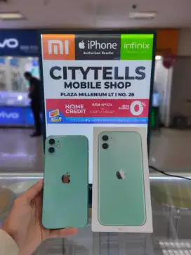 iPhone 11 64GB Green Edition Second Perfect !!